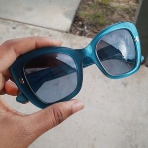 Dolcé & Gabbana 54mm Teal/Blue Sunglasses NO CASE